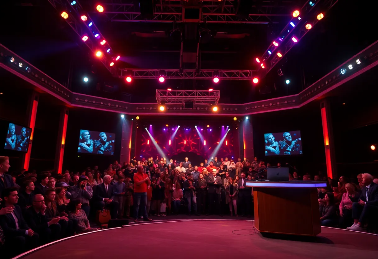 Late Night Talk Show Ambiance