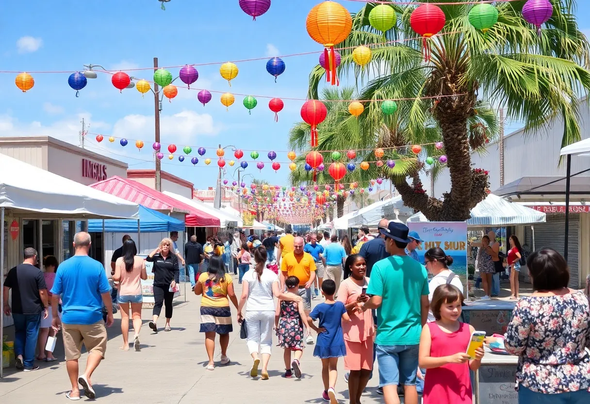 Families celebrating at community events in Riverview