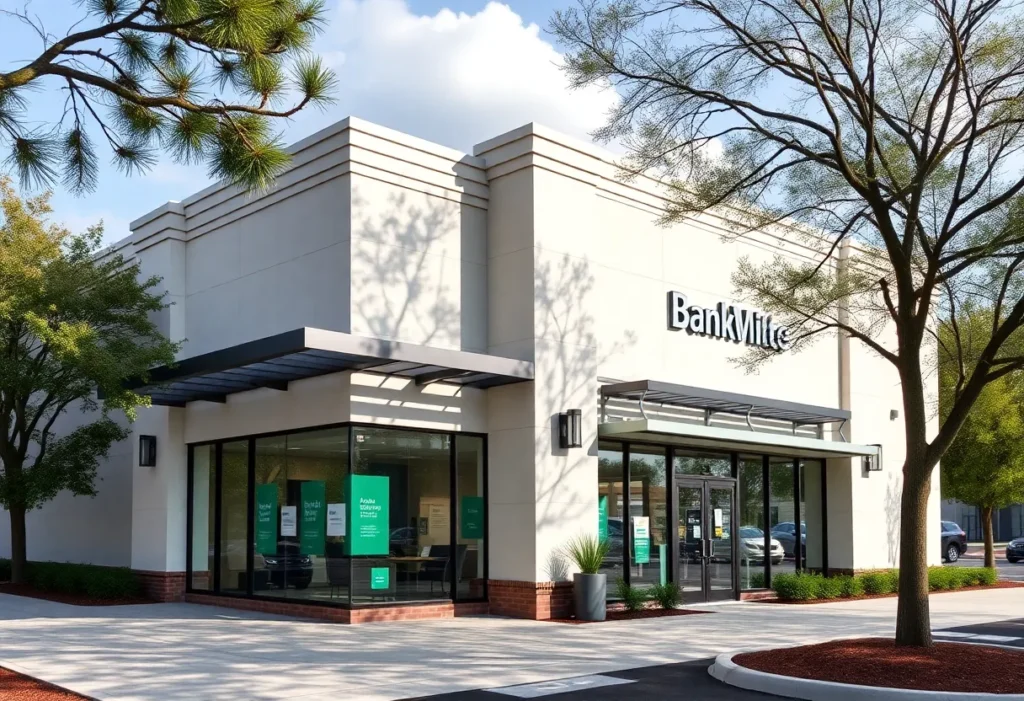 Rendering of the new USF Credit Union branch in Winter Park