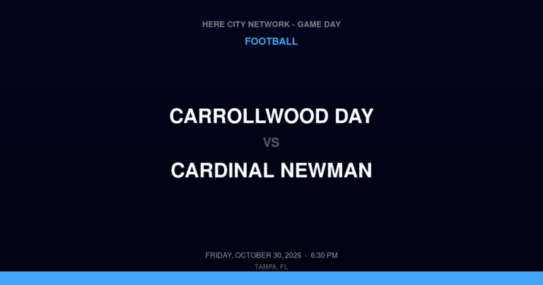 Carrollwood Day at Cardinal Newman