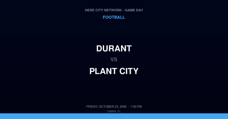 Durant 15, Plant City 23