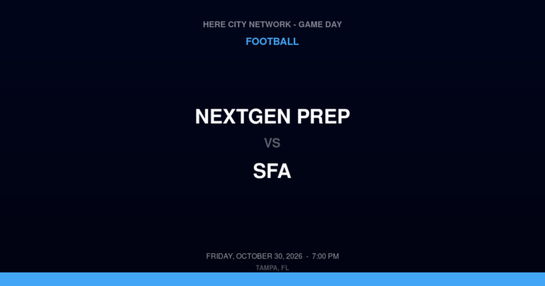 NEXTGEN PREP at SFA