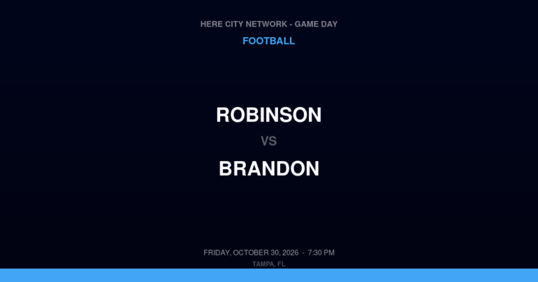 Robinson at Brandon