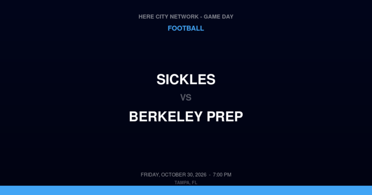 Sickles at Berkeley Prep